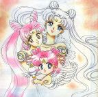 Princess serenity, Chibi and Chibi Chibi