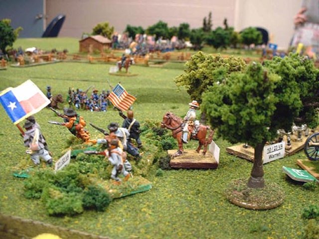 The attack on the west woods was repulsed. but...