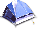 a tent button
