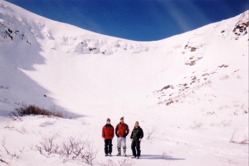 Matt, Guy and Guy on Tuckerman's Revenne Mt.Washington
