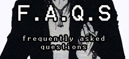 FAQs brought to you by Gojyo's sexy chest