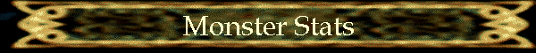 Monster Stats