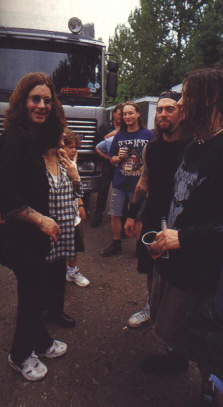 Ozzy with Phil & Rex formerly of Pantera.