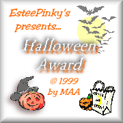 Pink Lady's award 15.9.99