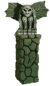 gargoyle pillar