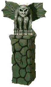 gargoyle pillar