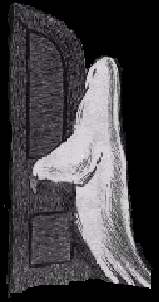 ghost by door