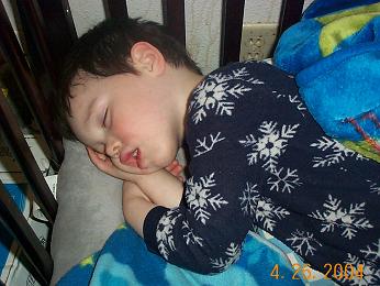 Johnny practising his favorite hobby.