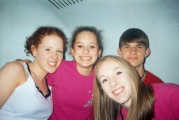 me, Virginia, a senior, and Adam