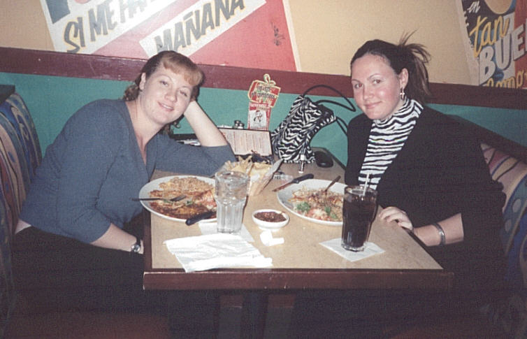 Us at Chevys for dinner