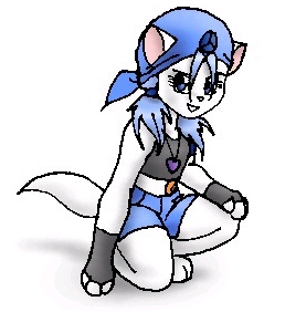 Jewels Kitty drawn by Trinity Blue
