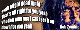 lyrical genius - rob zombie