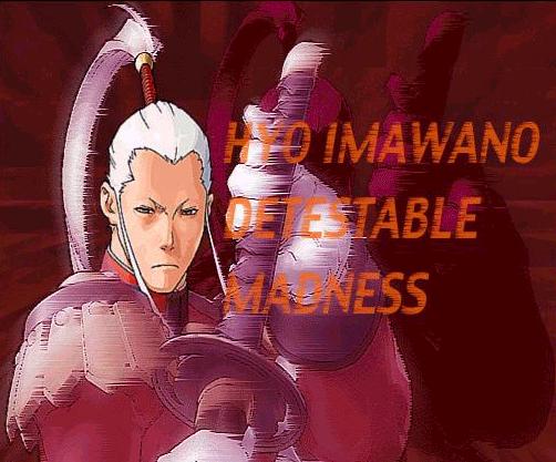 He's...crazy? ^^ That's Hyo, he let the Justice get to him...kinda like Wufei...