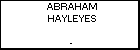ABRAHAM HAYLEYES
