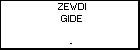 ZEWDI GIDE