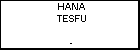 HANA TESFU