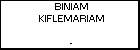 BINIAM KIFLEMARIAM