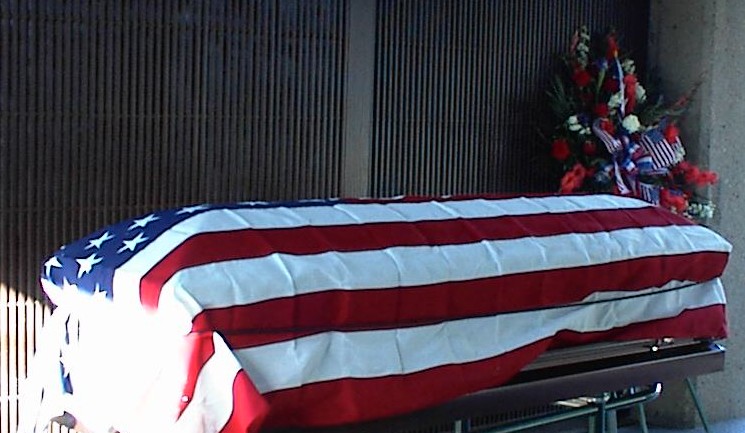 click for funeral pics