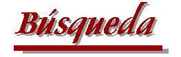búsqueda