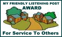 My Friendly Listening Post Award