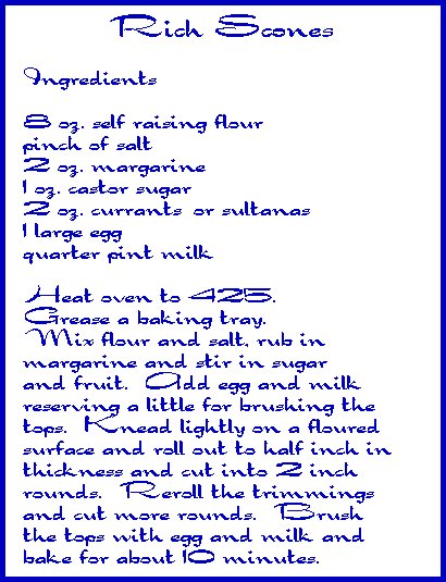 Rich Scones