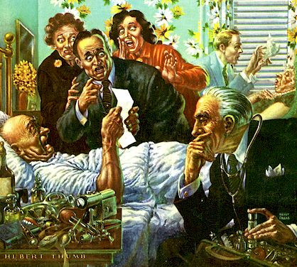 Doctor presents bill