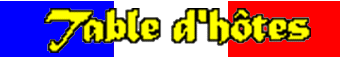 table d'htes