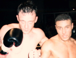 Paul & Hussain after the fight