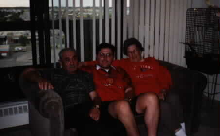 My maternal grandparents and me