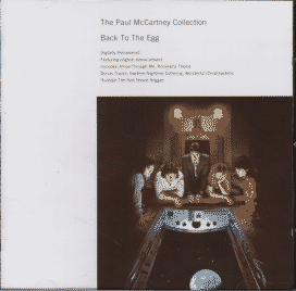 BACK TO THE EGG - Paul McCartney - reissue with Bonus Tracks