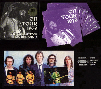 ON TOUR 1979 - Eric Clapton - 8CD Box Set
