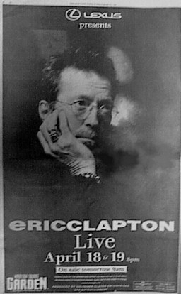 LEXUS Tour Ad - Madison Square Garder, NYC 18-19 April 1998