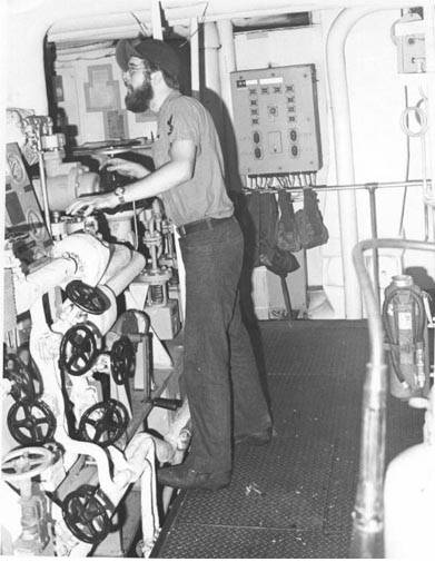 Aux one machinery room