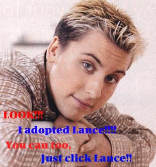 Lance is hot and he's mine