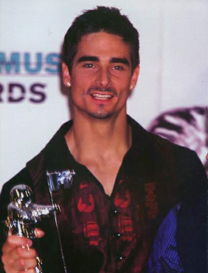 accepting an MTV award . . .