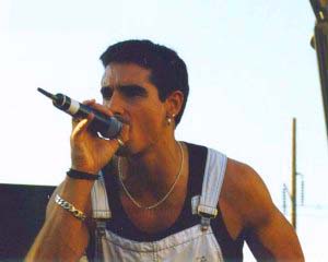 singing his heart out