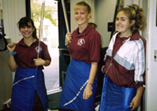 Devil in the blue dress, blue dress, blue dress...