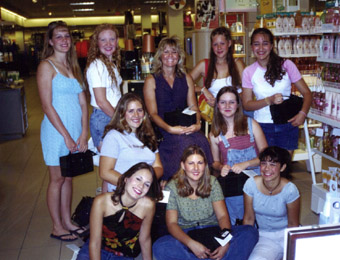 The Girls at our Makeover