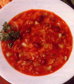 Cabbage & Beef Soup