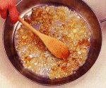 saute onions