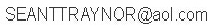 graphic of email address for Sean Traynor. Type into your email program