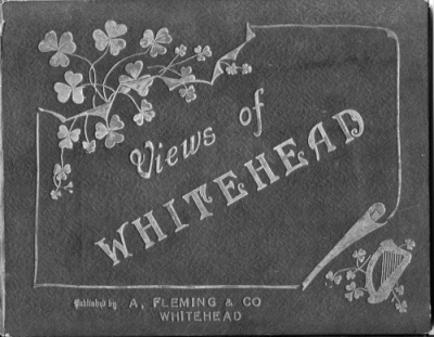 picture of front book cover of old photographic views of Whitehead
