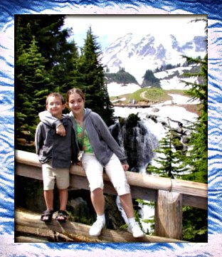 Heather & Eric at Mt Ranier