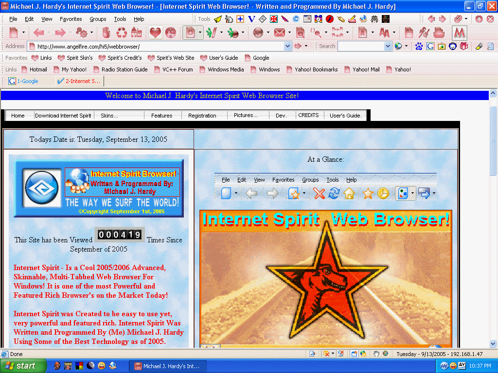 A Cool ScreenShot - Apple IIGS Aqua Fusion Skin!