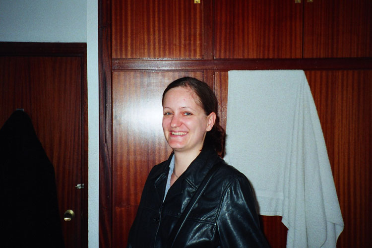 Sabine, one of my (German) friends from Spain.