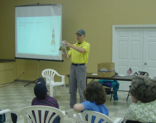 Learning about rockets.