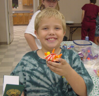 member enjoys fun food activity.