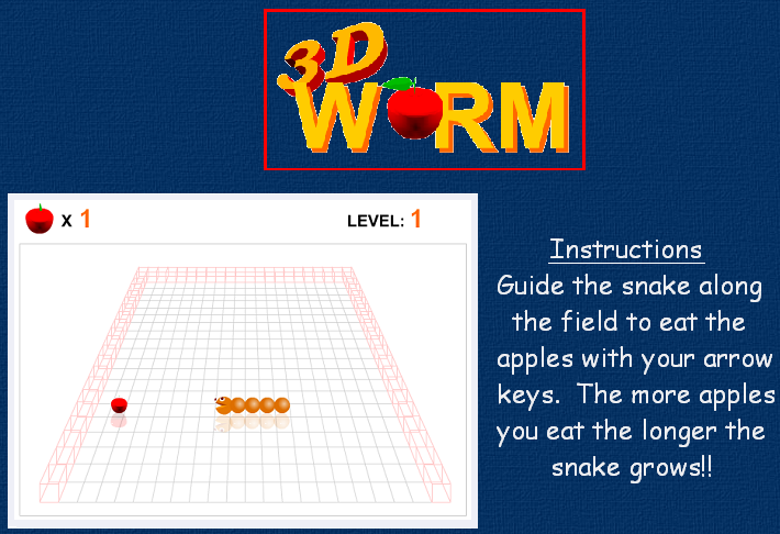 3 D Worm!!!
