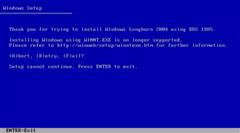Windows Install Error (lol)