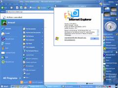 This is a shot of IE in longhorn, one can see it clearly is not IE7; it's IE 6.05.